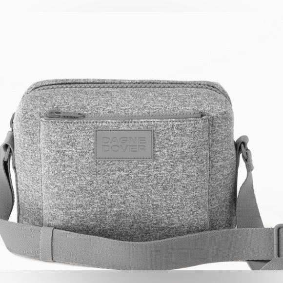 Dagne Dover Handbags - Dagne Dover Micah heather grey Water Resistant Crossbody Bag